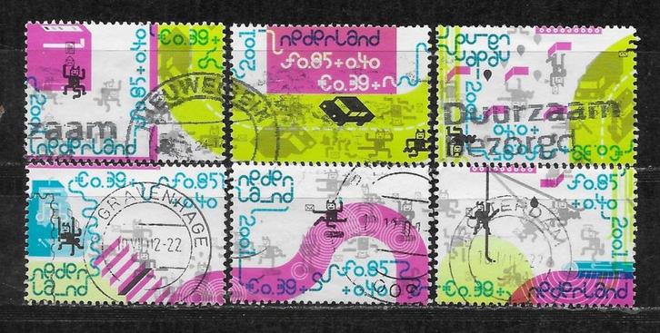 2001, Kinderzegels, serie [2013a-f] (K2501), Postzegels en Munten, Postzegels | Nederland, Ophalen of Verzenden