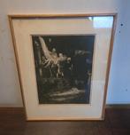 Ets C.M. van der Woerd De kruisafneming, Antiek en Kunst, Ophalen