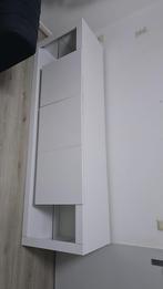 Tv kast hoogglans wit, Ophalen, 150 tot 200 cm, Zo goed als nieuw, Minder dan 100 cm