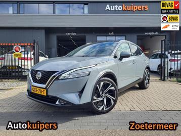 Nissan Qashqai 1.3 MHEV Xtronic Tekna Plus | Met o.a. ledere beschikbaar voor biedingen