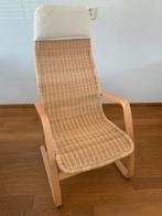 IKEA Rieten Leunstoel - Zo goed als nieuw!, Huis en Inrichting, Stoelen, Overige kleuren, Riet of Rotan, Ophalen of Verzenden