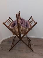 Oude inklapbare naai- handwerkmand uit grootmoederstijd, Ophalen of Verzenden, Gebruikt