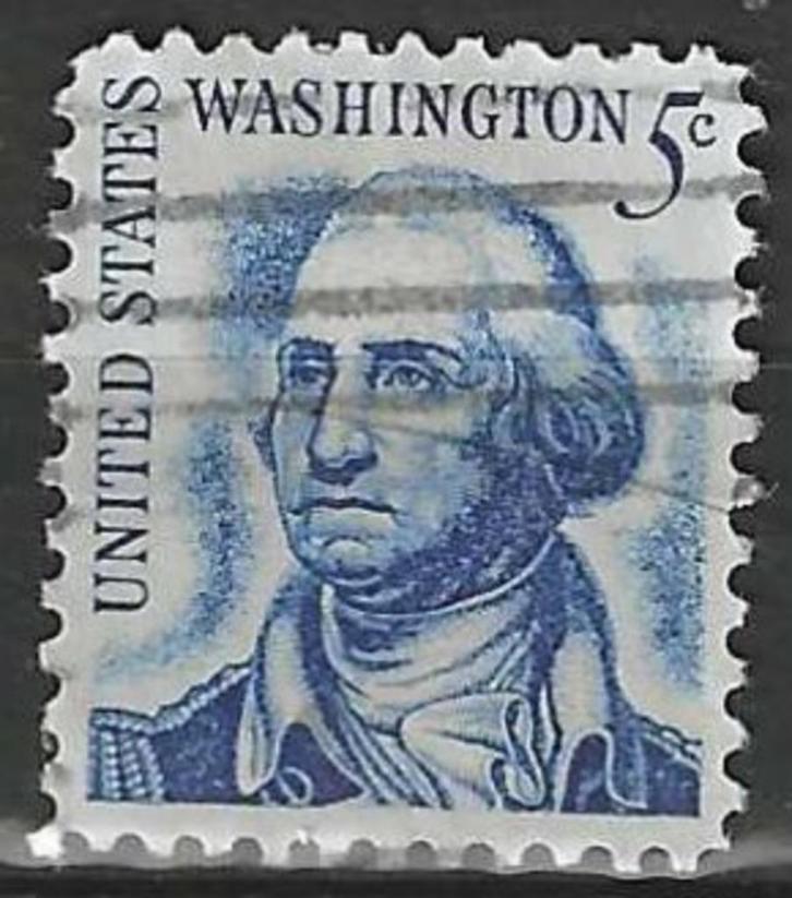 USA 1965/1966 - Yvert 796 - George Washington (ST), Postzegels en Munten, Postzegels | Amerika, Noord-Amerika, Verzenden