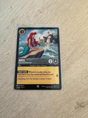 Ariel - Determined Mermaid 196/204 | Fabled | Lorcana beschikbaar voor biedingen