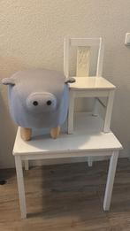 Poef, krukje, hocker, kindertafeltje stoeltje, Huis en Inrichting, Ophalen of Verzenden, Gebruikt, Minder dan 45 cm