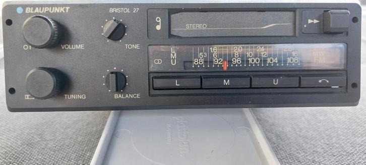 Blaupunkt Bristol 27 vintage autoradio/cassette, Auto diversen, Autoradio's, Gebruikt, Ophalen