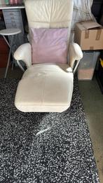 Hukla Lederen Relaxstoel, Ophalen, Gebruikt, Leer, 75 tot 100 cm