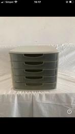 Ladekastje voor kantoor - 5 lades, Huis en Inrichting, Kasten | Ladekasten, 5 laden of meer, Ophalen of Verzenden, Gebruikt, Kunststof