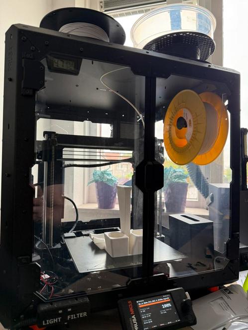 Prusa MK3.5 met originele enclosure en filtratie, Computers en Software, 3D Printers, Gebruikt, Ingebouwde Wi-Fi, Ophalen