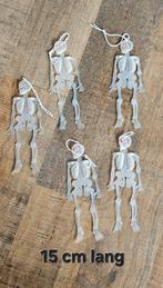 Halloween 5 x  skelet lichtgevend, Ophalen of Verzenden, Zo goed als nieuw, Halloween of Griezel