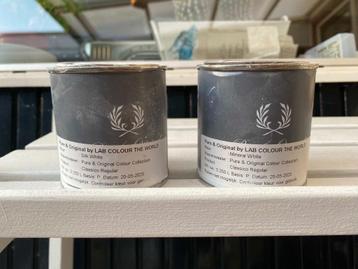 2 X Pure & Original classico verf 250mL wit tinten beschikbaar voor biedingen