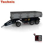 Onderdelenset Lego Technic trailer voor 42043 Mercedes Arocs, Ophalen of Verzenden, Zo goed als nieuw, Complete set, Lego