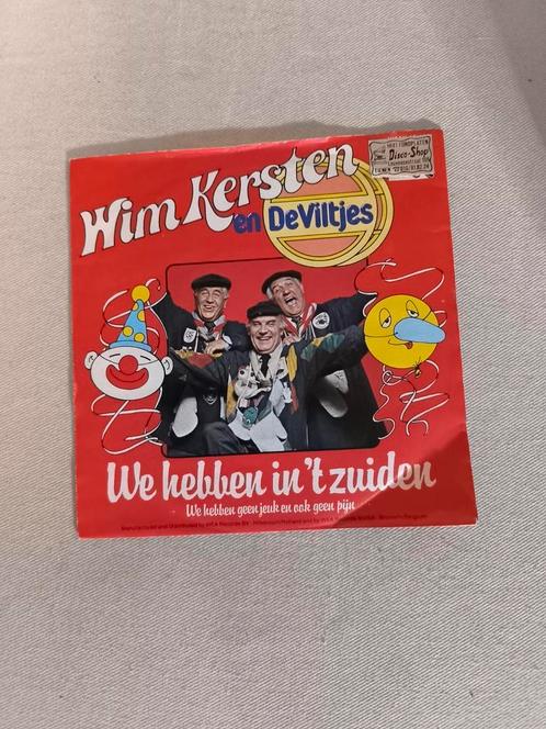 7' vinyl single van Wim Kersten en de viltjes, Cd's en Dvd's, Vinyl | Nederlandstalig, Zo goed als nieuw, Ophalen of Verzenden