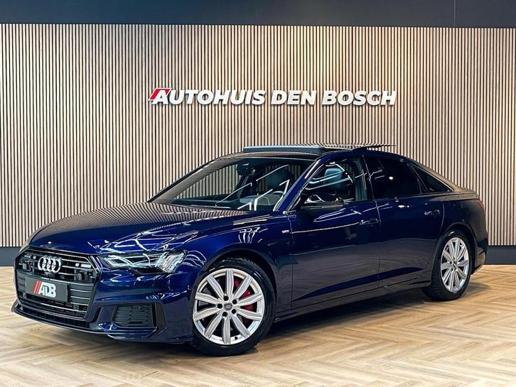 Audi A6 Limousine 55 TFSI e quattro Competition - 367pk - S, Auto's, Audi, Bedrijf, Te koop, A6, 360° camera, 4x4, ABS, Achteruitrijcamera