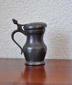 Oud Kannetje Eikeltjeskan Tin 8 cm, Antiek en Kunst, Antiek | Tin, Ophalen of Verzenden