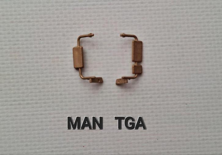 MAN TGA spiegelset (messing), Hobby en Vrije tijd, Modelauto's | 1:50, Nieuw, Bus of Vrachtwagen, Corgi, Ophalen of Verzenden