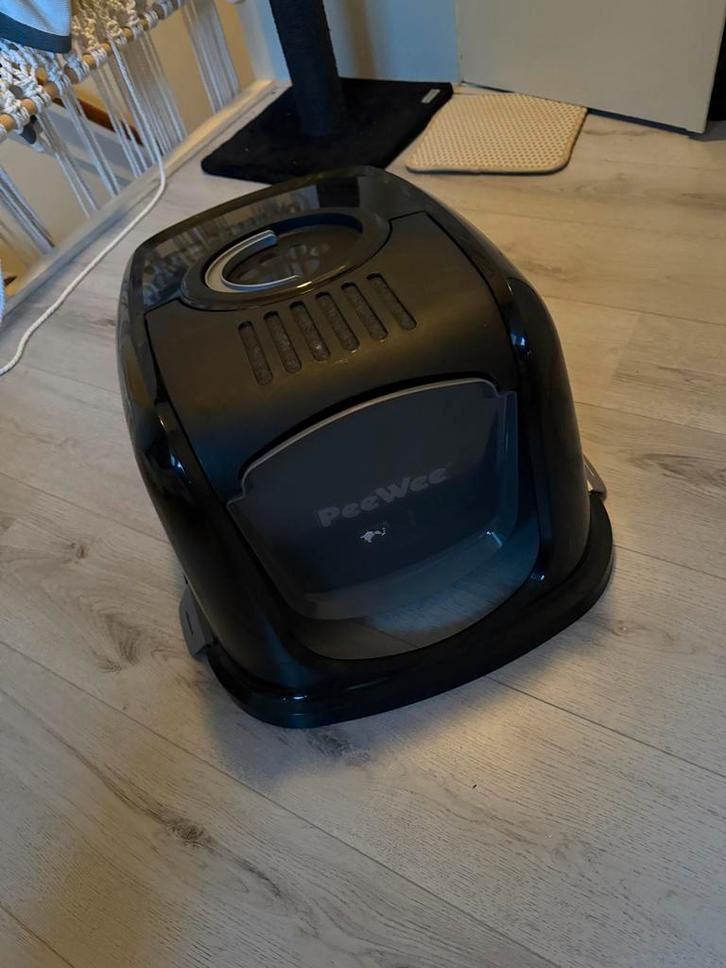 Peewee EcoDome XXL kattenbak, Dieren en Toebehoren, Kattenbakken, Gebruikt, Gesloten, Ophalen of Verzenden