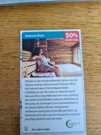 Kortingsbon voor Veluwse Bron, 50 % korting, Twee personen, Kortingsbon, Spa of Sauna