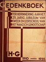 Kweek- en leerschool Haagsch Genootschap 1910-1935, 20e eeuw of later, Boer, C.H. de, Ophalen of Verzenden, Zo goed als nieuw