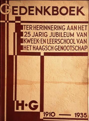 Kweek- en leerschool Haagsch Genootschap 1910-1935 beschikbaar voor biedingen