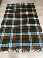 Zuiver wollen plaid / deken 130 x 220 cm Schotse Ruit, Huis en Inrichting, Ophalen of Verzenden, Zo goed als nieuw