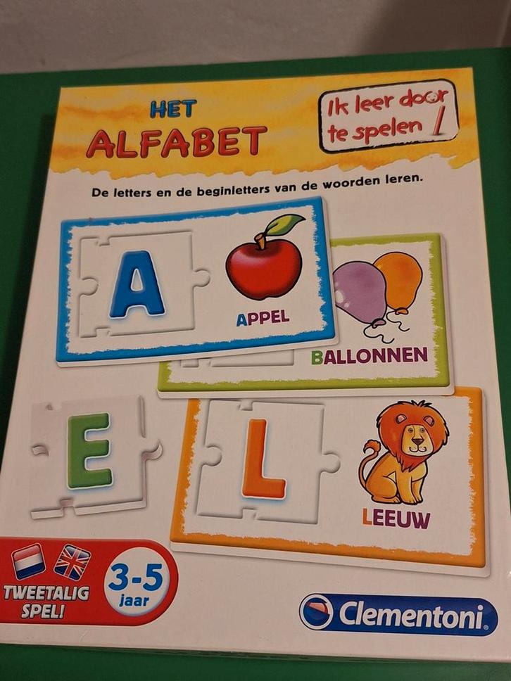 Clementoni Alfabet Spel - Nieuw!, Kinderen en Baby's, Speelgoed | Educatief en Creatief, Nieuw, Puzzelen, Taal en Lezen, Ophalen of Verzenden