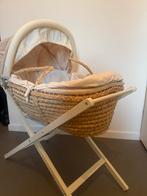 Rieten Wieg Compleet met Accessoires, Ophalen, Zo goed als nieuw, Wieg