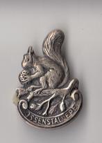 Epe De Ossenstal broche Eekhoorn, Verzamelen, Speldjes, Pins en Buttons, Gebruikt, Niet vindbaar, Niet vindbaar, Speldje of Pin