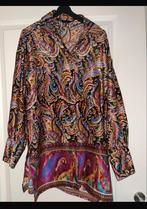 Zara tuniek blouse satin maat xs, Kleding | Dames, Blouses en Tunieken, Zara, Ophalen of Verzenden, Zo goed als nieuw, Maat 34 (XS) of kleiner
