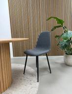 6x Kick eetkamerstoel Mees Donkergrijs, Nieuw, Ophalen of Verzenden, Vier, /