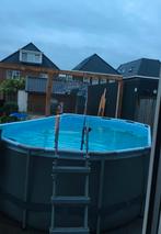 Zwembad bestway 4,88m x 3,05m, Tuin en Terras, Zwembaden, Ophalen, 80 tot 120 cm, 300 cm of meer, Zo goed als nieuw