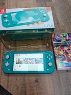 Nintendo Switch Lite Turquoise + Mario Kart 8 Deluxe, Spelcomputers en Games, Games | Nintendo Switch, Online, 1 speler, Racen en Vliegen
