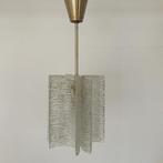 Jaren 50 60 design hanglamp Orrefors Carl Fagerlund glas, Gebruikt, Glas, Vintage, Ophalen of Verzenden