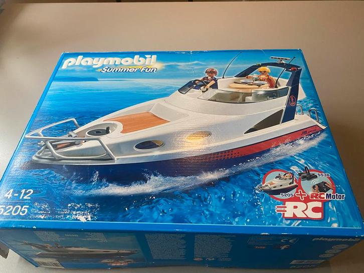 Playmobil Luxe Jacht 5205, Kinderen en Baby's, Speelgoed | Playmobil, Zo goed als nieuw, Complete set, Ophalen of Verzenden