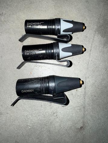 Dpa Dad 6001 en 2x Dad 4099 preamp beschikbaar voor biedingen