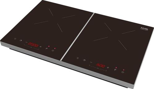 ETNA KIV12ZIL losstaande inductie kookplaat, Witgoed en Apparatuur, Kookplaten, Gebruikt, Vrijstaand, Inductie, 3 kookzones of minder