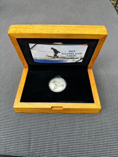 Waterland Vijfje 2010 – Eerste Slag – Zilver Proof – met ho, Postzegels en Munten, Munten | Nederland, Setje, 5 gulden, Zilver