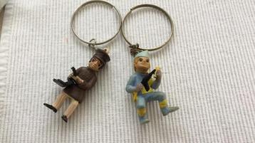 Thunderbirds, vintage sleutelhangers, jaren 80(?) beschikbaar voor biedingen