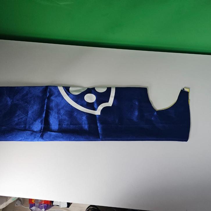 Verkleedspullen - Paw patrol cape Chase, Kinderen en Baby's, Carnavalskleding en Verkleedspullen, Zo goed als nieuw, Jongen of Meisje