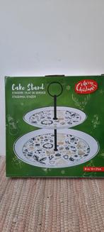 Kerst Cake Stand Etagère - Nieuw in doos, Ophalen, Nieuw