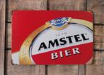Amstel bier logo reclamebord van metaal wandbord deco, Verzamelen, Ophalen of Verzenden, Nieuw, Reclamebord, Plaat of Schild, Overige merken