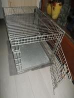 Verzinkte hondenbench met zinken bodemplaat 86 x 58 x 66 cm, Dieren en Toebehoren, Ophalen, Gebruikt