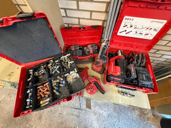 Rothenberger Compact TT Perstang + Henco Koppelingen, Doe-het-zelf en Verbouw, Gereedschap | Handgereedschap, Zo goed als nieuw