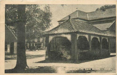 (701-317-047) Den Burg Texel Vismarkt, Verzamelen, Ansichtkaarten | Nederland, Noord-Holland, Verzenden