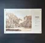 Kunststof coupebordje NS ‘H. de Voogd - Watervallen Tivoli’, Verzamelen, Spoorwegen en Tramwegen, Ophalen of Verzenden, Gebruikt