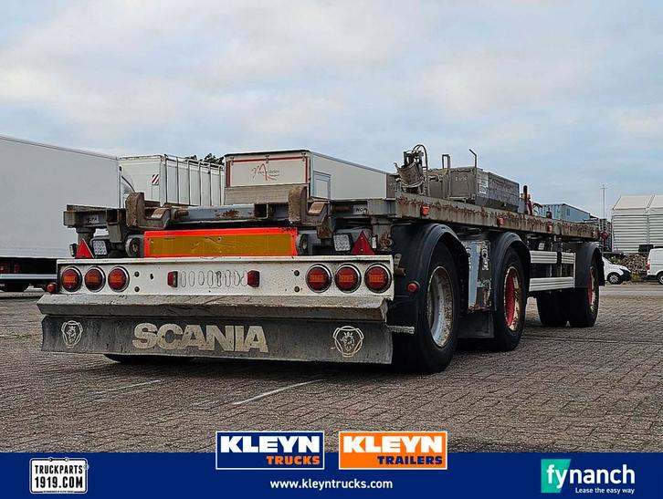 NOPA 3 AXLE container tipper, Auto's, Vrachtwagens, Bedrijf, Te koop, ABS, Aanhangers en Opleggers, Diesel, Handgeschakeld, Overige kleuren