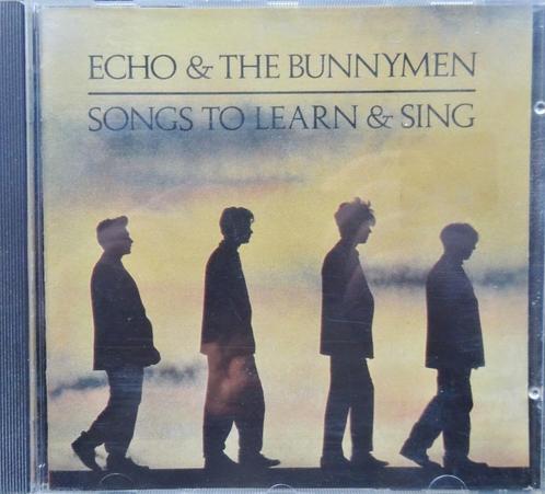 CD..Echo & The Bunnymen ‎ --- Songs to Learn & Sing, Cd's en Dvd's, Cd's | Rock, Zo goed als nieuw, Poprock, Ophalen of Verzenden