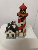 Vuurtoren met verlichting fortune island, Ophalen