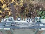Lot militaria Kriegsmarine, Flak, Zeltbahn, hulzen, Ophalen of Verzenden, Marine, Nederland, Embleem of Badge