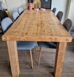 Gratis eettafel, Huis en Inrichting, Tafels | Eettafels, Ophalen, Gebruikt, 50 tot 100 cm, Vijf personen of meer